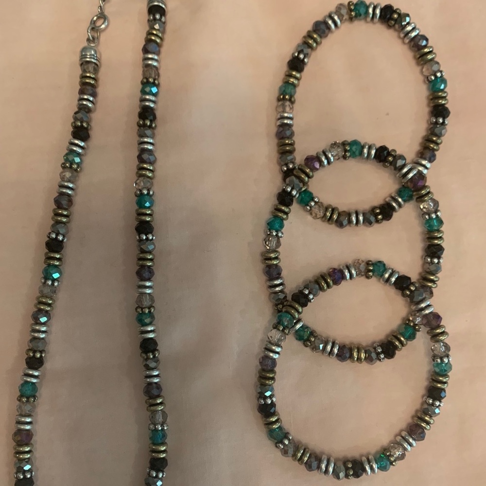 Premier necklace bracelet set